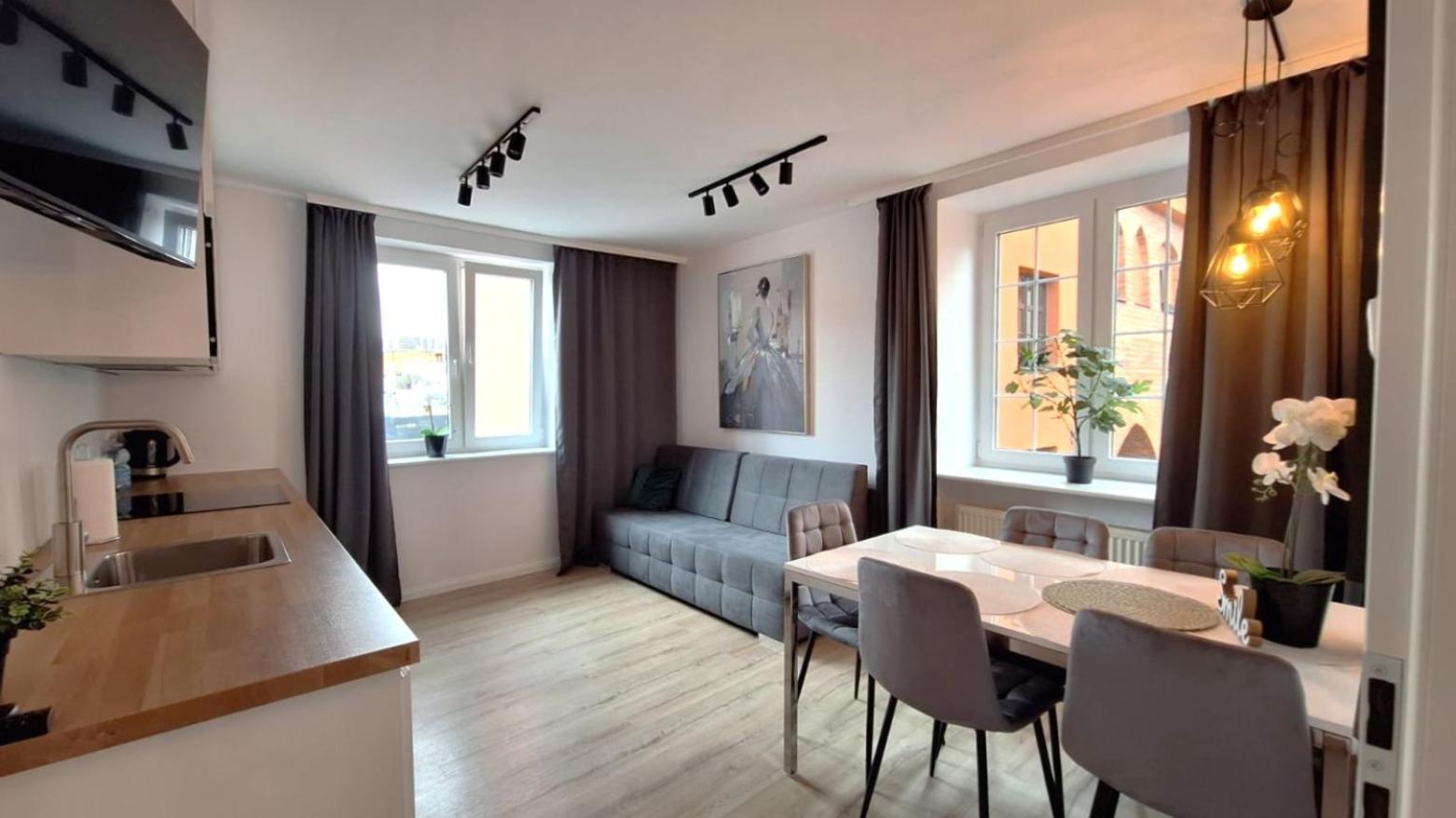 Magical River View By Downtown Apartments Gdansk Exterior foto